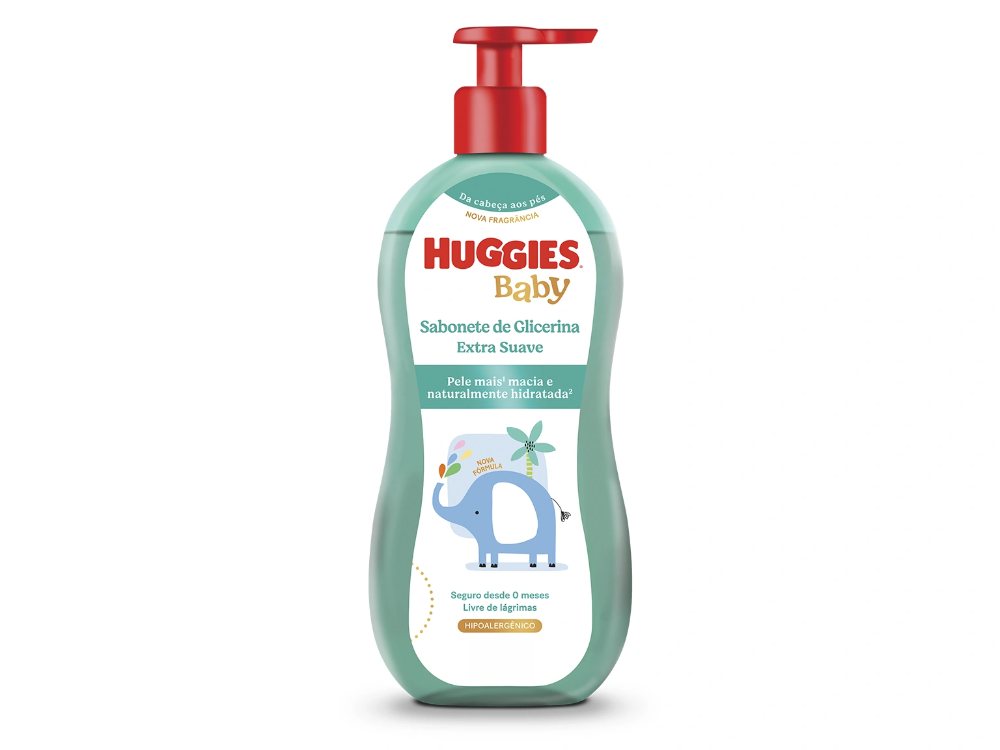 Sabonete Huggies Extra Suave